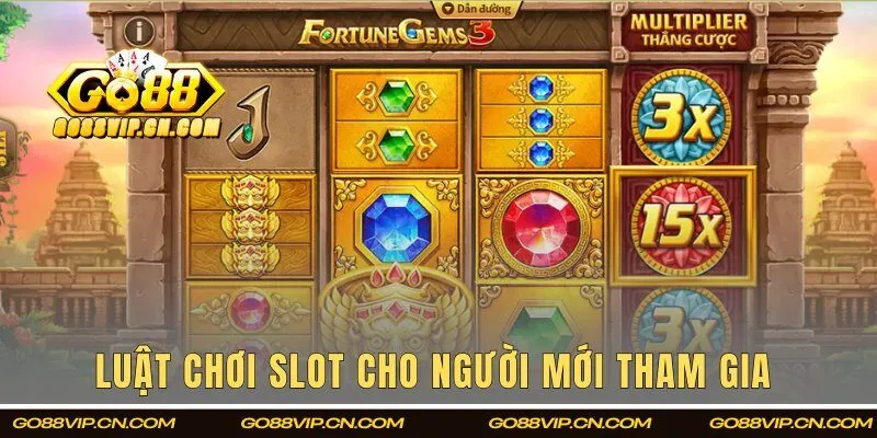 Luật chơi slot chi tiết cho người mới tham gia tại Go88 