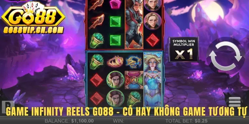 Mẹo tìm game tương tự Infinity Reels GO88 trên nền tảng