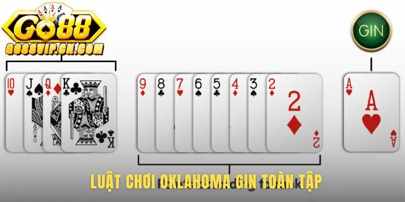 Luật chơi Oklahoma Gin xoay quanh quy tắc hạ bài độc đáo