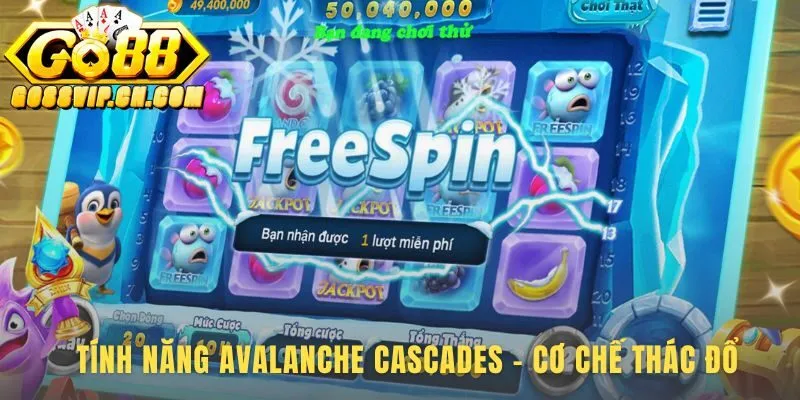 Tính năng Avalanche Cascades vận hành theo chuỗi phản ứng